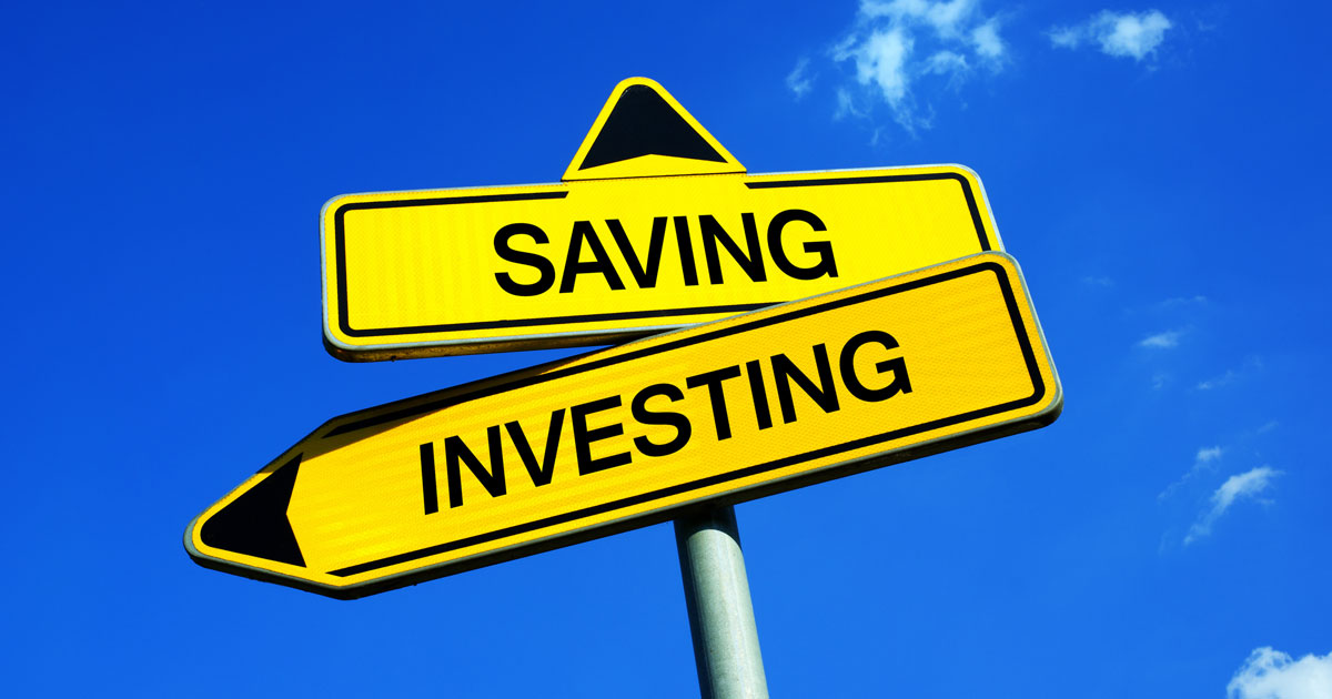 mastering the difference between savings and investing